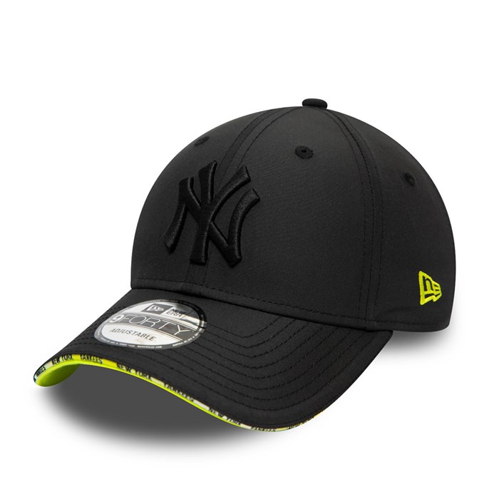 New York Yankees Pop 9FORTY Lippis Mustat - New Era Lippikset Suomi FI-467512